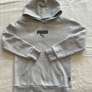 Puma Kids' Gray Hoodie